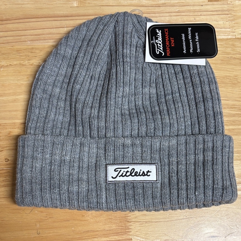 Titleist Charcoal Ribbed Beanie